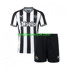 Completo Calcio Newcastle United Bambino Divisa Prima 2023-2024